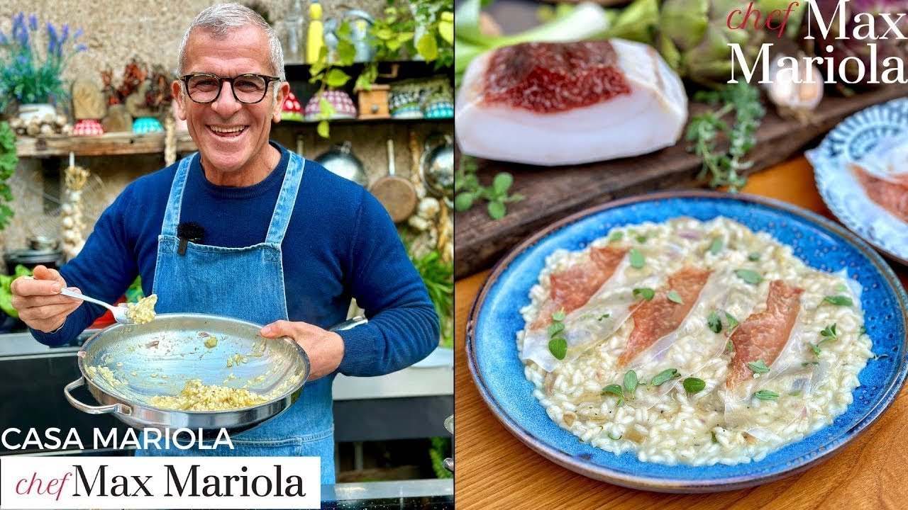 D'ora in poi il RISOTTO AI CARCIOFI lo farai SEMPRE COSÌ! Ricetta di Chef Max Mariola