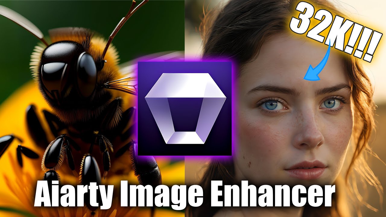 Aiarty Image Enhancer Software - Denoise, Deblur, Sharpen, Upscale to 32K!?