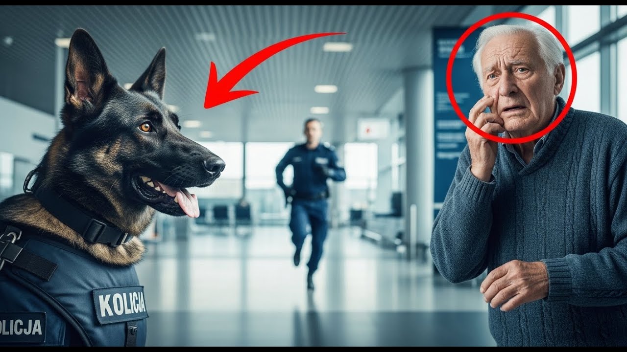 Nikt nie zobaczył nic w plecaku dziewczynki — poza instynktem tego psa ochronnego K9