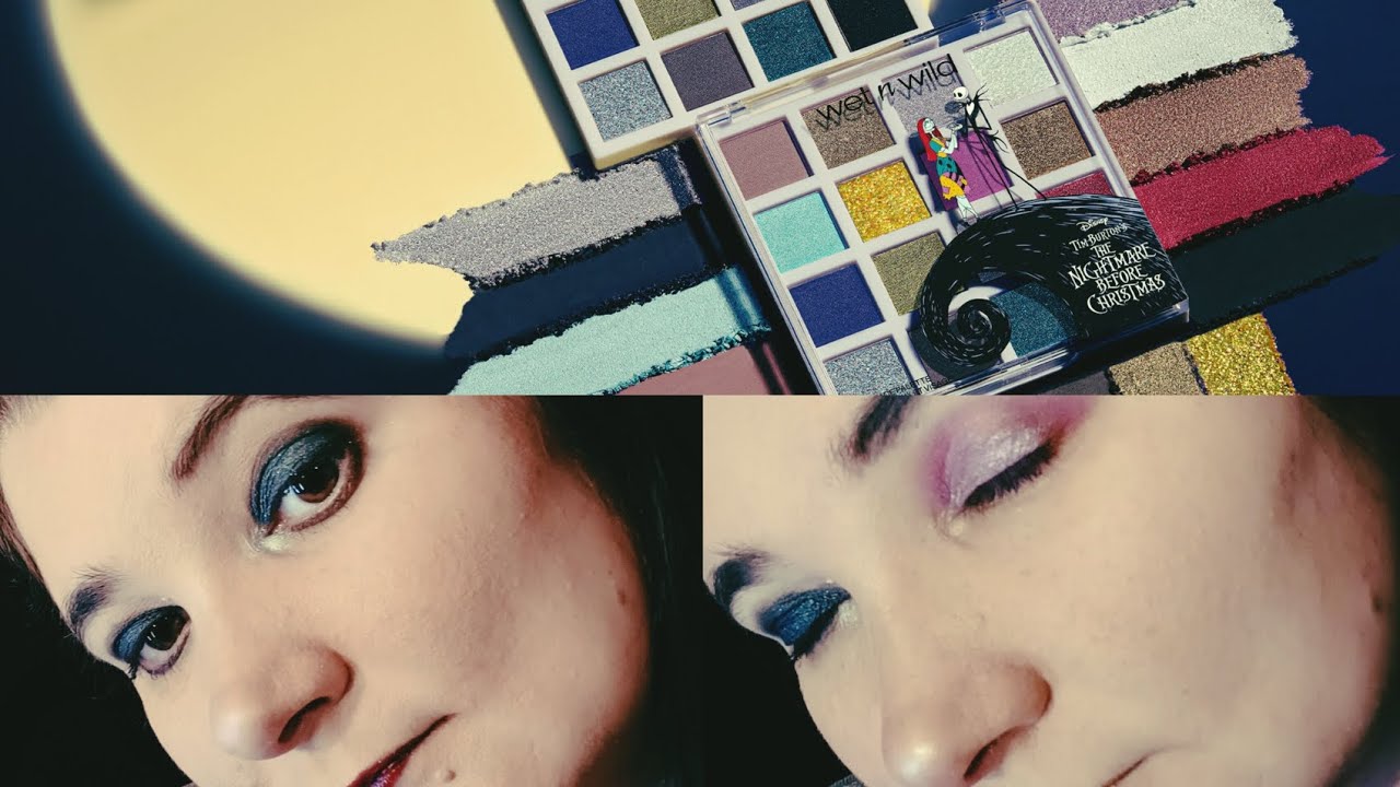 Wet n wild x The nightmare before christmas palette 🎃🎄