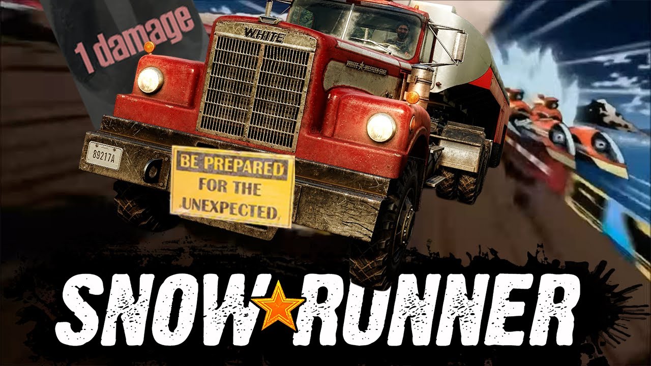 POV: Your fleet needs fuel across the map - Snowrunner