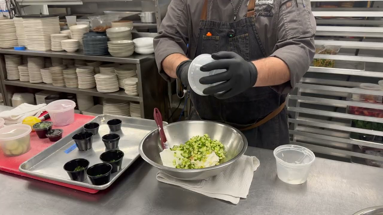 Cucumber Mint Yogurt Prep