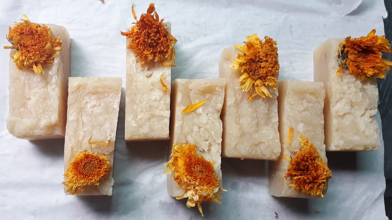 HOT PROCESS SABONETES 100%COCO!!!🌴🥥Tutorial