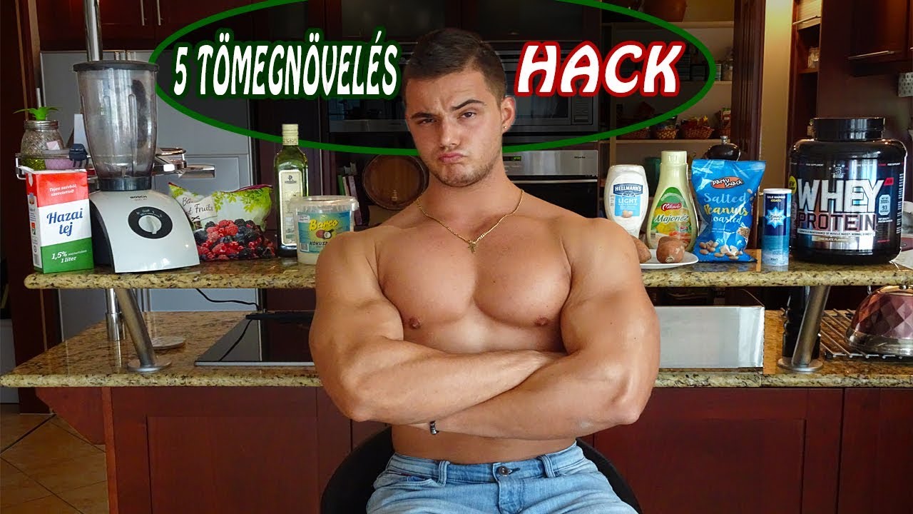 5 TÖMEGNÖVELÉS HACK - 5 Tipp a leggyorsabb tömegnöveléshez! • HARDGAINEREK FIGYELEM‼️