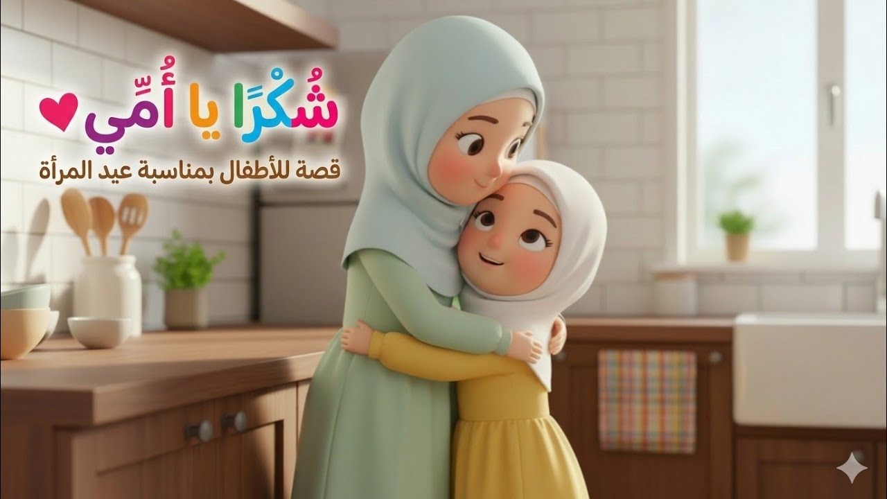 شكرا يا أمي ♥️ قصة تعليمية مؤثرة للأطفال