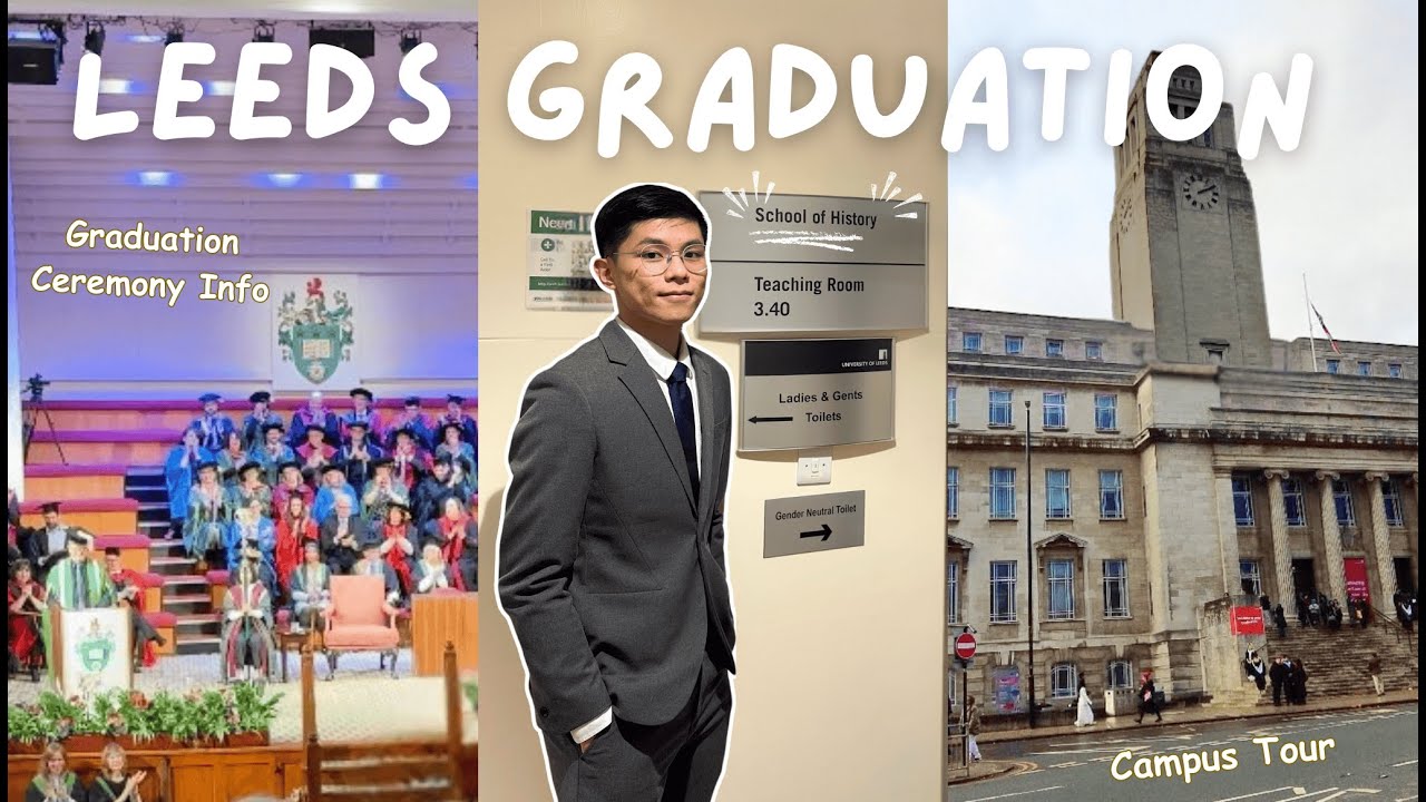 University of Leeds Graduation Vlog 🎓 | Campus Tour, Ceremony, Closing a Chapter, Vlogmas 🎄