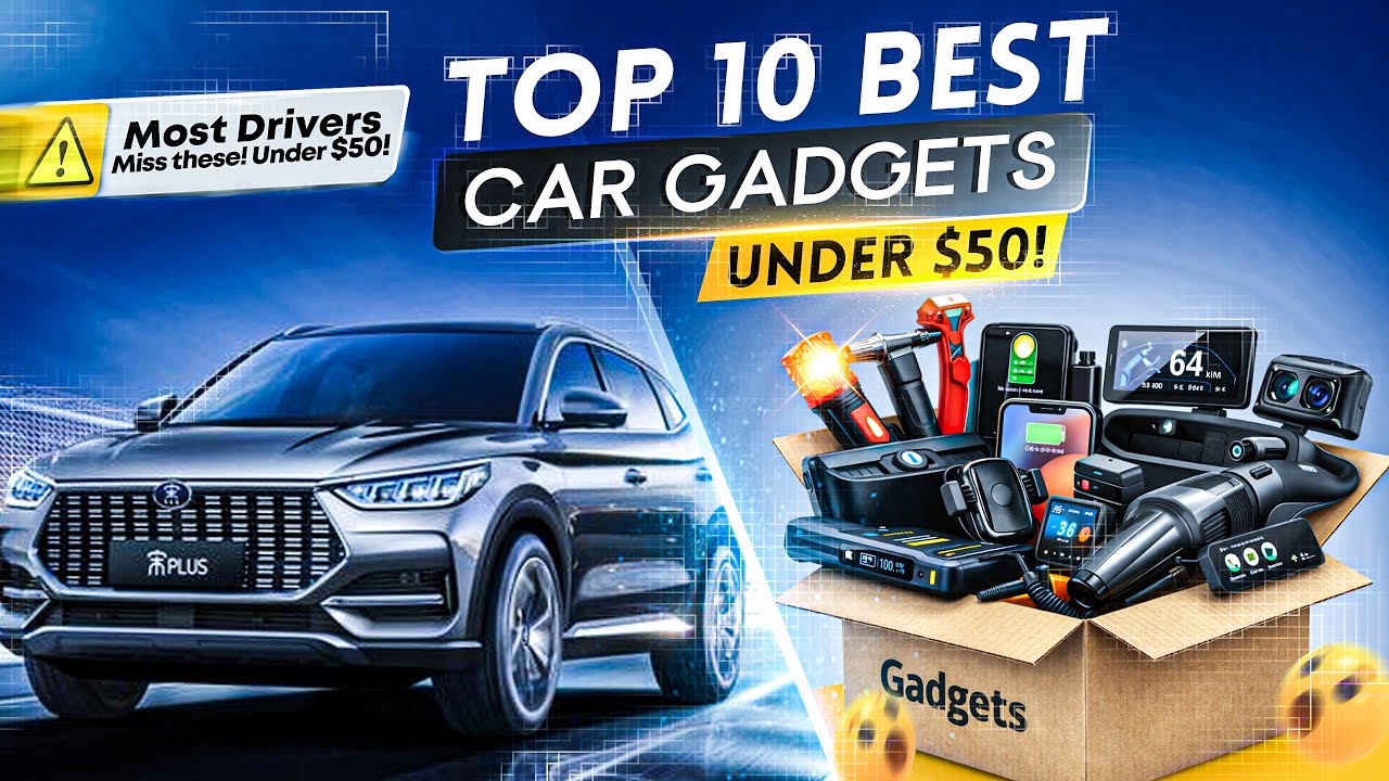 Top 10 Best Car Gadgets 2026 | Must-Have Car Accessories Under $50!