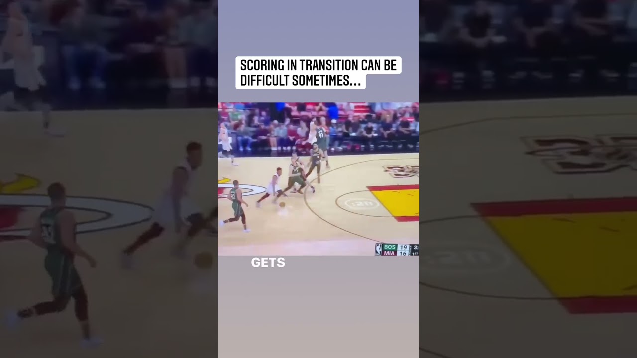 ONE way to score in transition #basketballtips #basketball