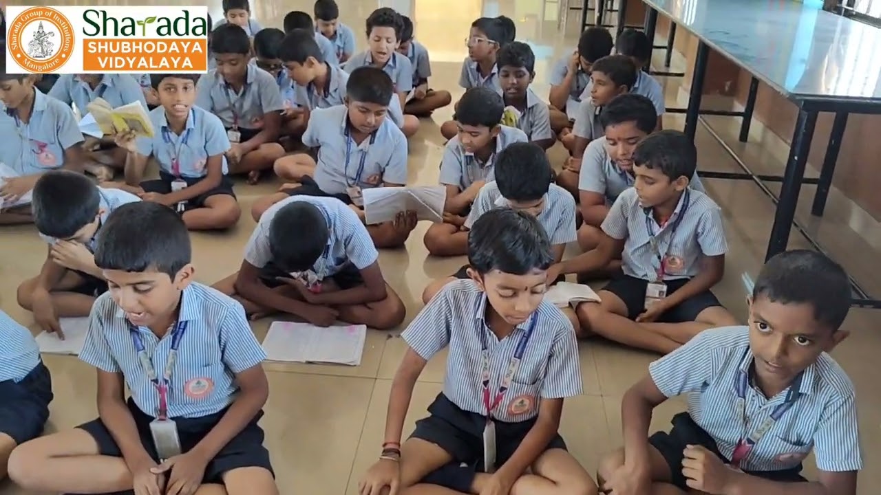 ಭಗವದ್ಗೀತೆ  ಶ್ಲೋಕ ಪಠಣ- ಶಾರದಾ ಶುಭೋದಯ ವಿದ್ಯಾಲಯ