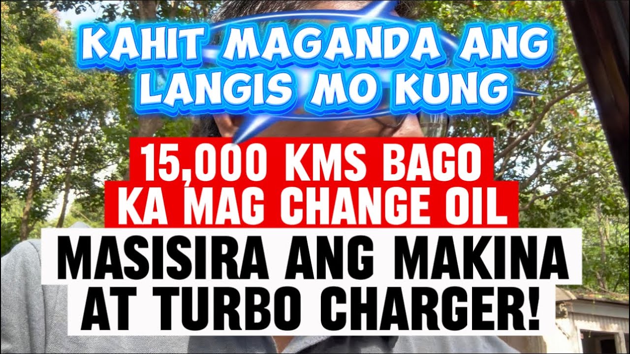 WALANG MAGANDANG LANGIS KUNG SAGARAN ANG GAMIT MANINIRA TALAGA NG MAKINA!