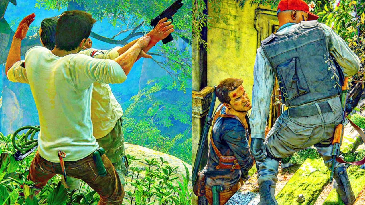 28 minutes of what 150+ HOURS of BADASS Uncharted 4 Stealth Kills look like.. | PS5