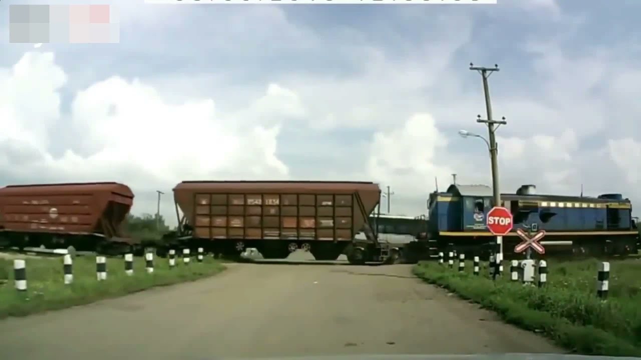 EPIC Train Crash Compilation, Close Calls, Near Misses and Accidents.