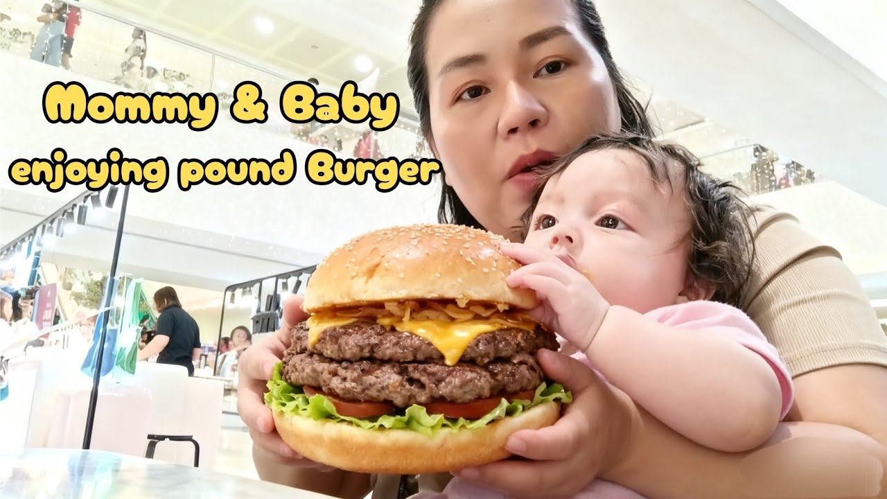 👧👦Family Fun Mall Day:Pound Burgers, Laugh & Business Chats🍔💹