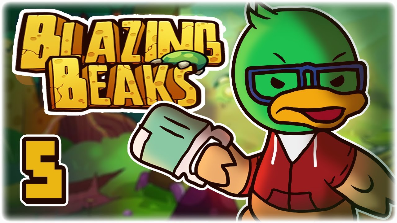 SECRET CHARACTER, ENIGMA: NEW GUN EVERY ROOM!! | Let's Play Blazing Beaks | Part 5 | PC Gameplay HD