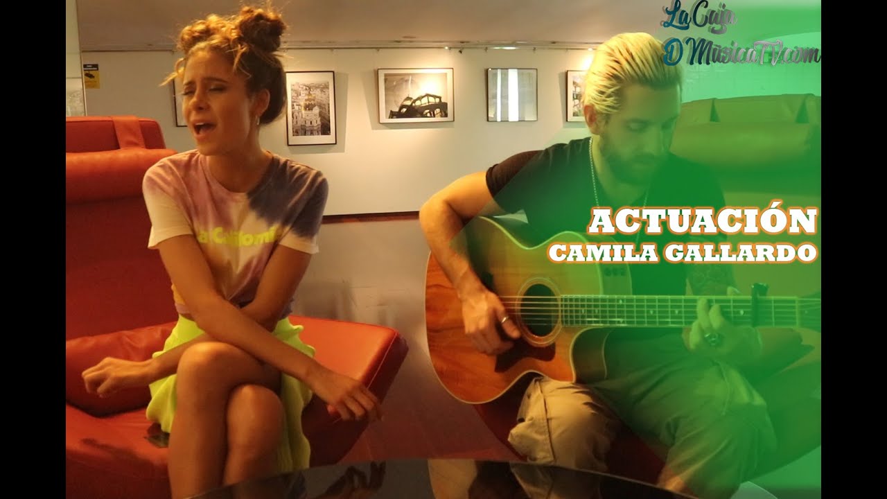 CAMI ( CAMILA GALLARDO ) : ACÚSTICO PARA LACAJADMUSICATV.COM : 