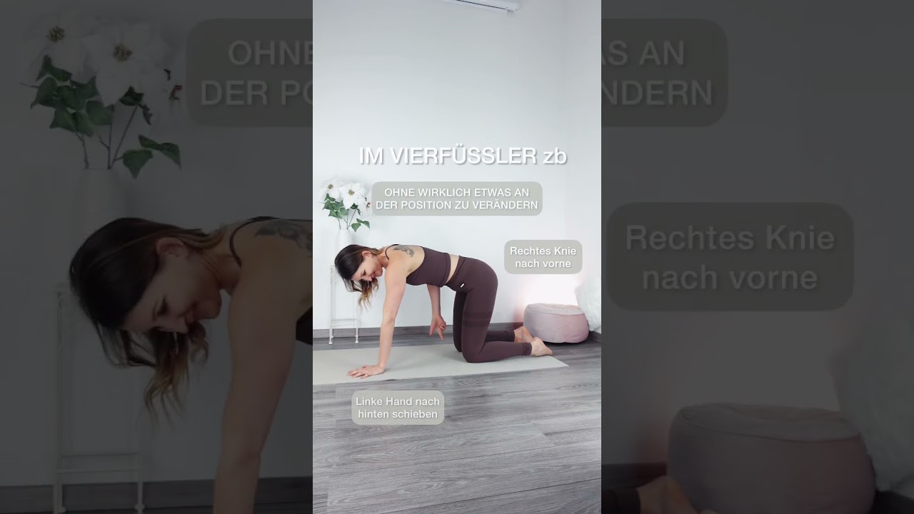 Muskeltraining ohne Bewegung?! #yogatutorial