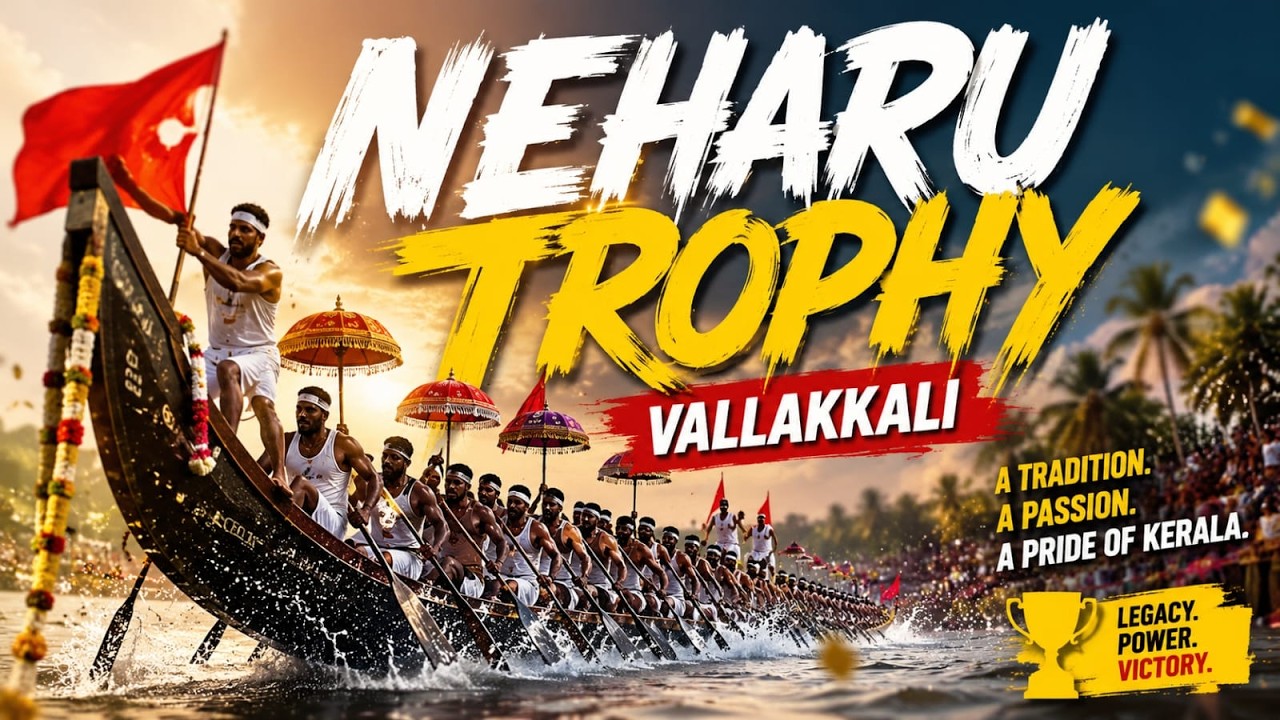 72nd Nehru Trophy Boat Race 2026 | Alappuzha | VallamKali Live |