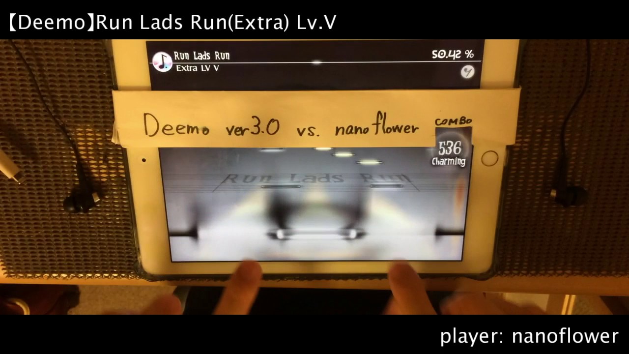 【Ex: from VOEZ】Run Lads Run(Extra) All Charming 100.00%【Deemo】