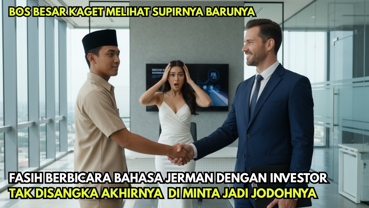 BOS BESAR KAGET !! Melihat Supir Barunya Fasih Berbicara Bahasa Jerman Dengan Investor Asing, Lalu