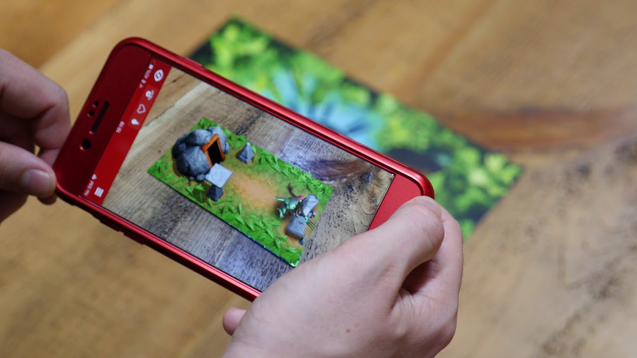 ZapWorks User Showcase: Studio |&nbsp;3D Forest Golem Business card