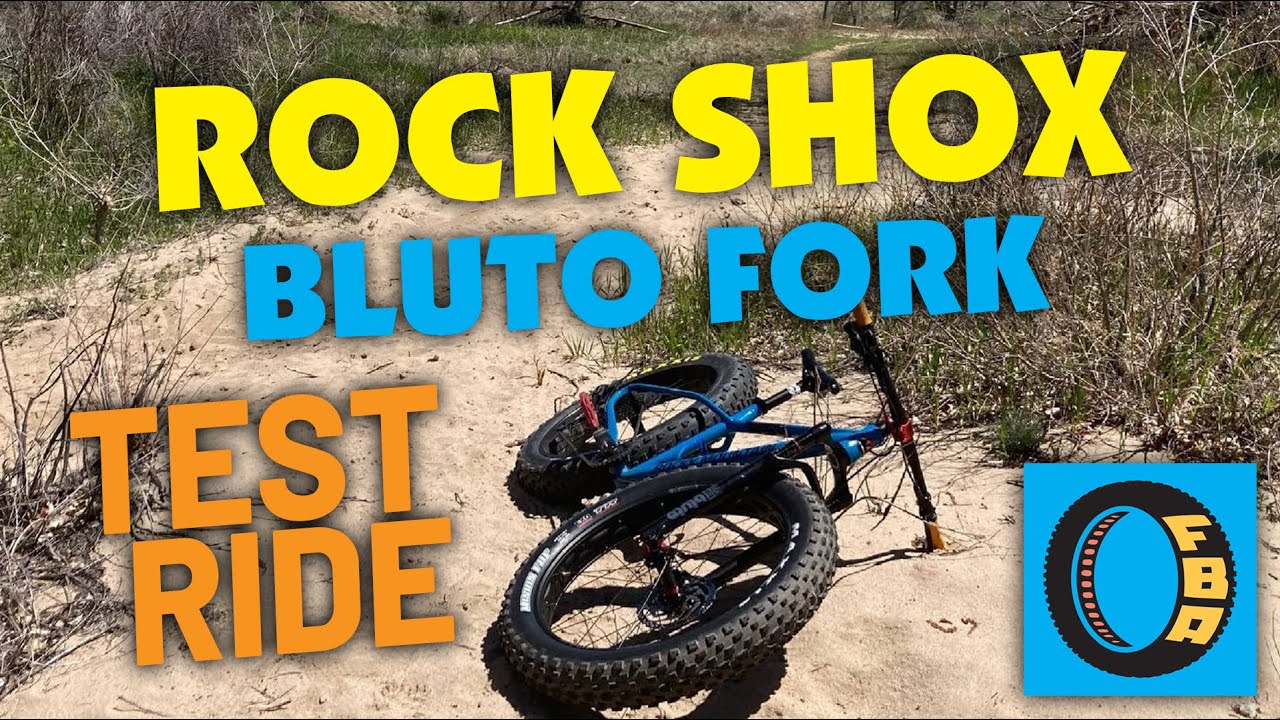 Rock Shox Bluto Fork | Fat Biking on Sandy Trails | Fat Bike Asinine