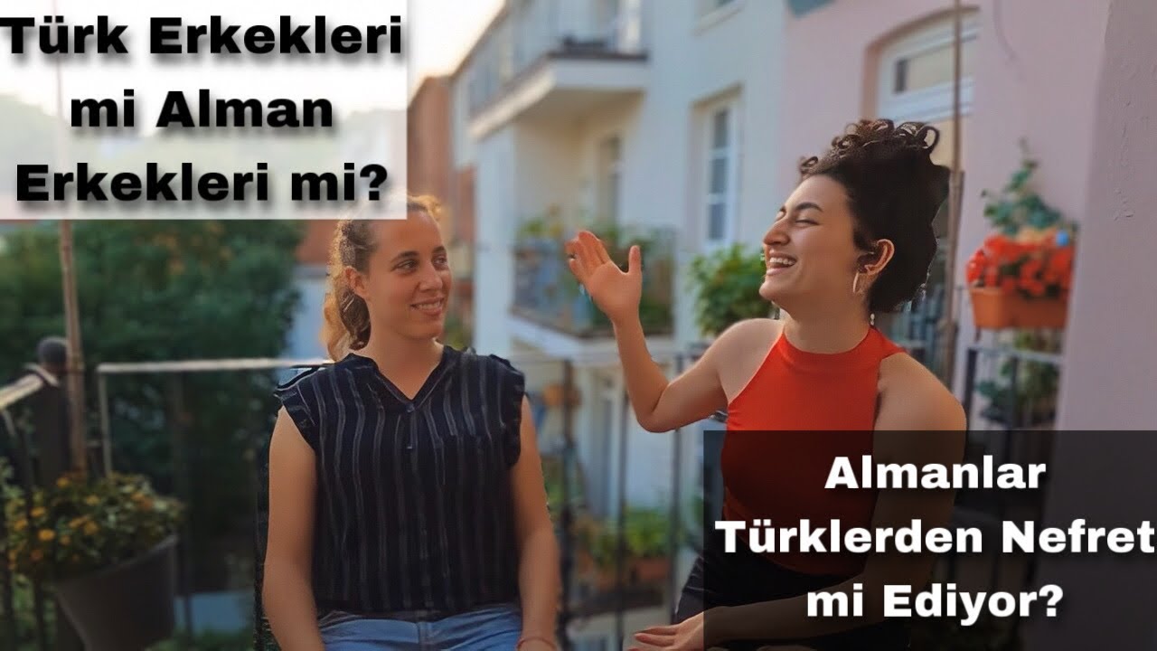 Alman Ev Arkadaşımın Saçını Yaparken Türkler Hakkında Sorular Soruyorum