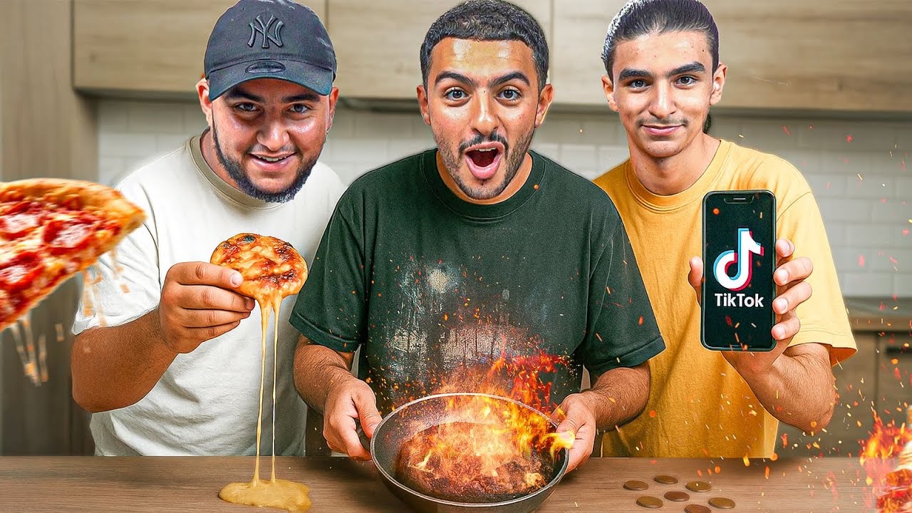 ON TESTE LES RECETTES TIKTOK LES MOINS CHERES DU MONDE  ( à moins de 2€ )