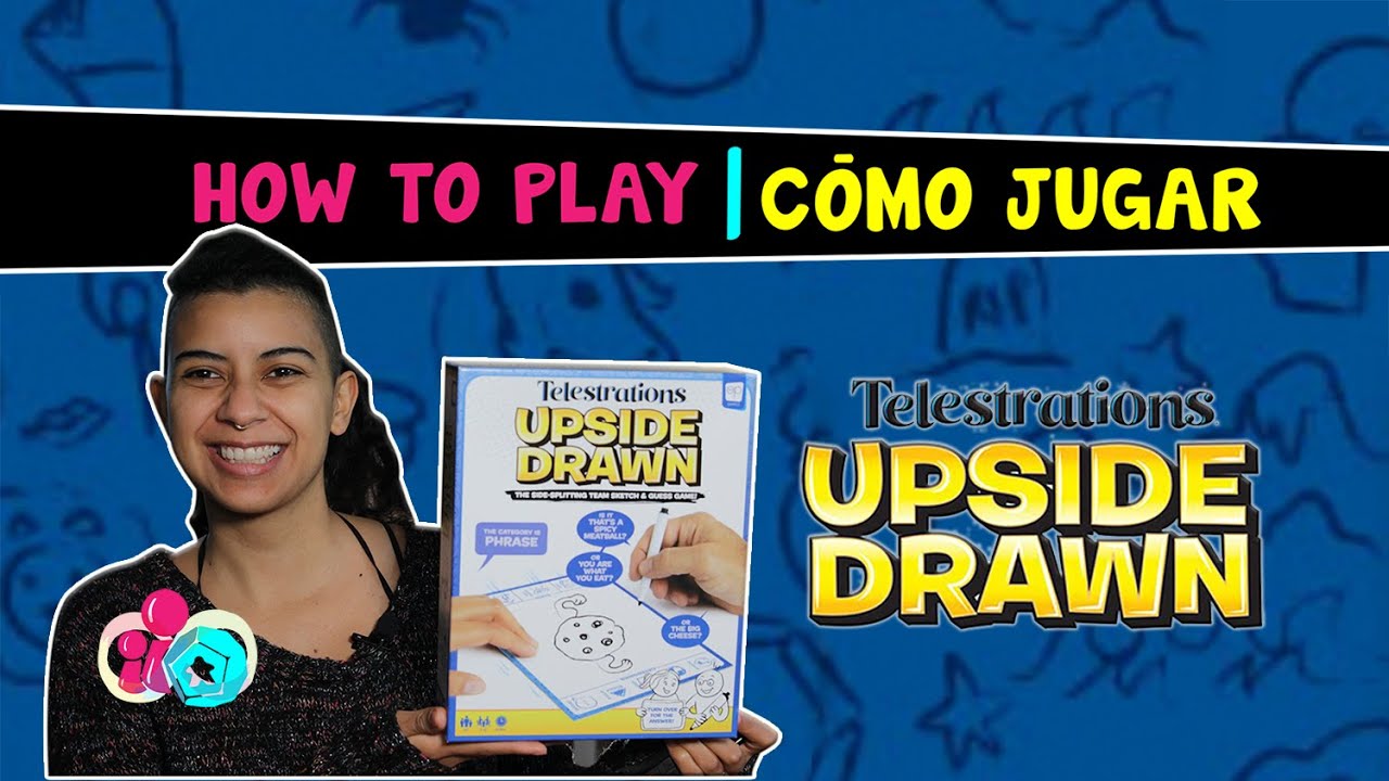 Telestrations: Upside Drawn | English Español | How to play | Cómo jugar