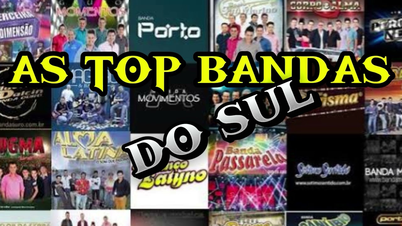 As top bandas do sul #bandinha  #bailão #bandasdosul