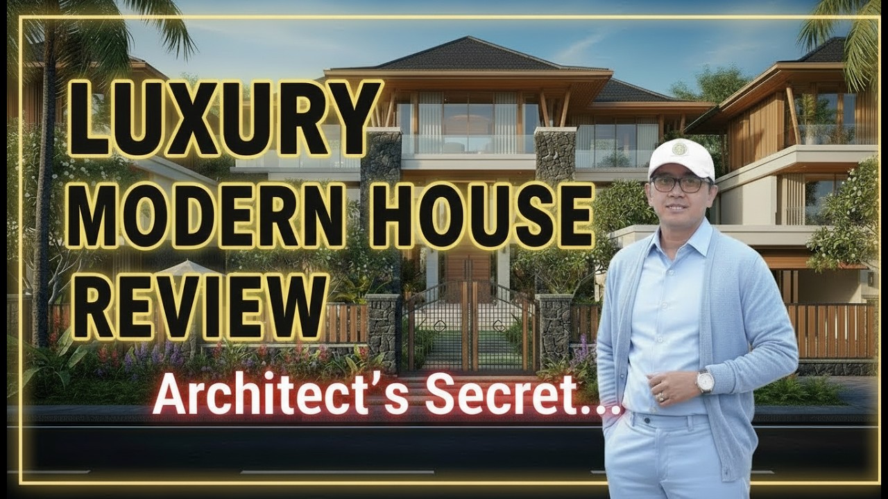 Desain Review : LUXURY TROPICAL HOUSE, mengupas keunikan karakteristik sebuah desain.