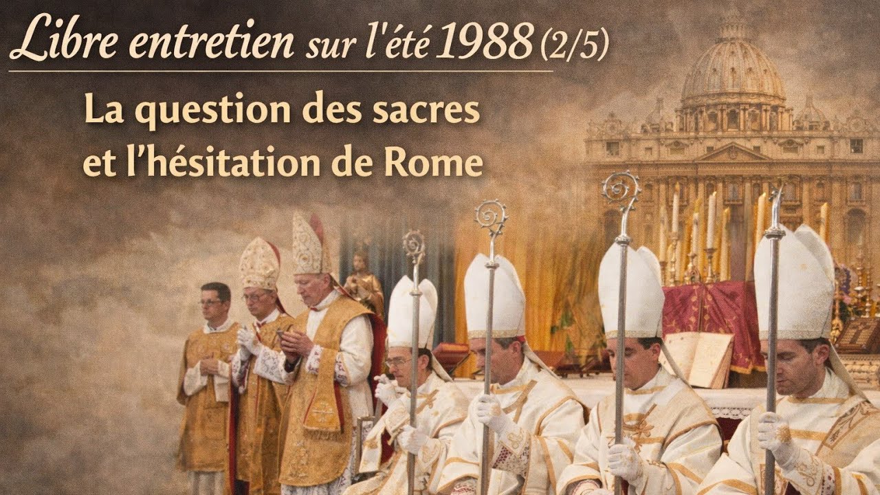 La question des sacres et l’hésitation de Rome - Libre entretien sur l’été 1988 (2/5)