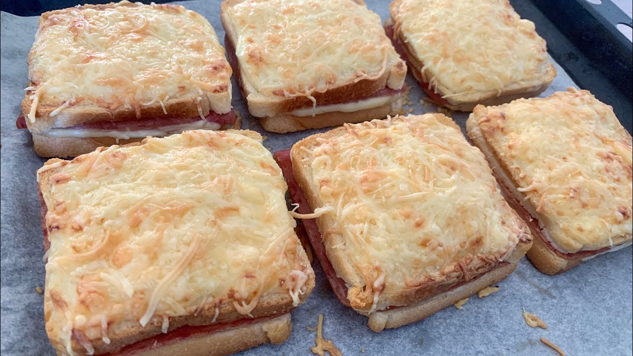 CROQUE MONSIEUR gourmand FACILE et RAPIDE avec recette Béchamel
