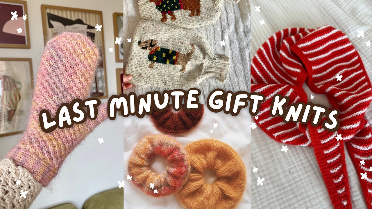 Last Minute Gift Knit Ideas | single skein projects, scrap yarn, under 4 hours | Woozy by C&eacute;line