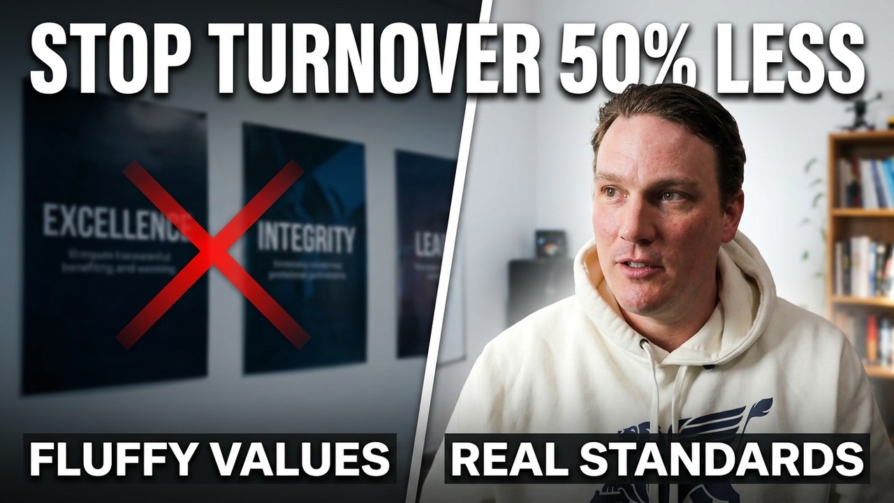 Operational vs. Aspirational Values: Stop the Fluff (50% Less Turnover)