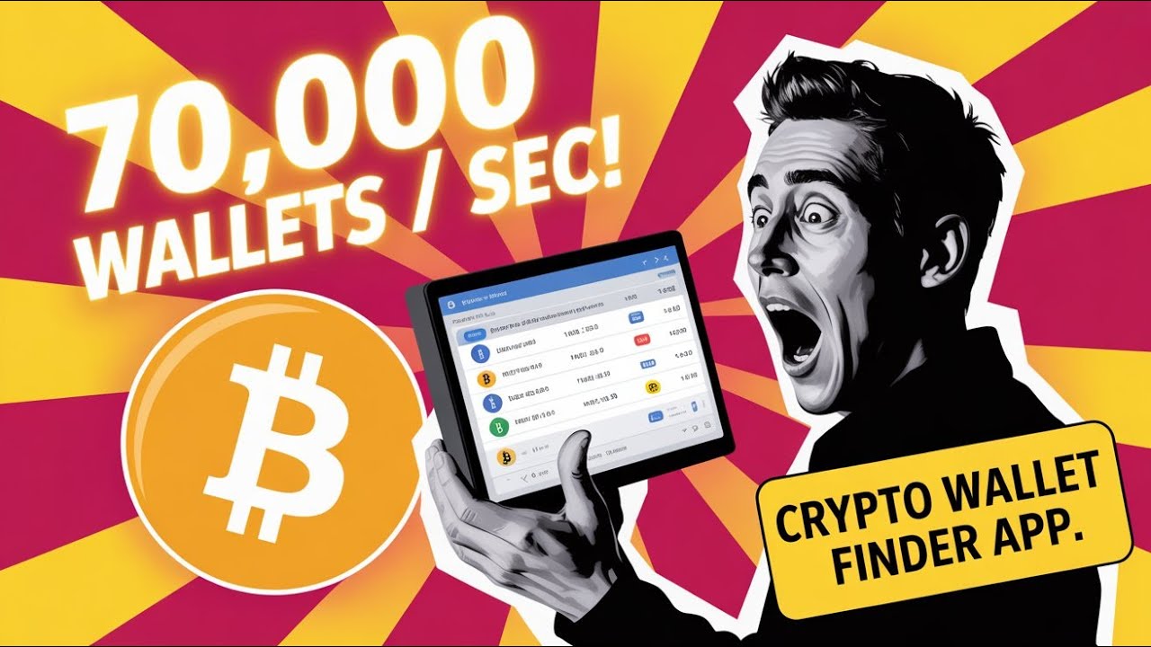 Crypto Wallet Finder App 70K Wallets/sec | Crypto Wallet Finder (Free Software)