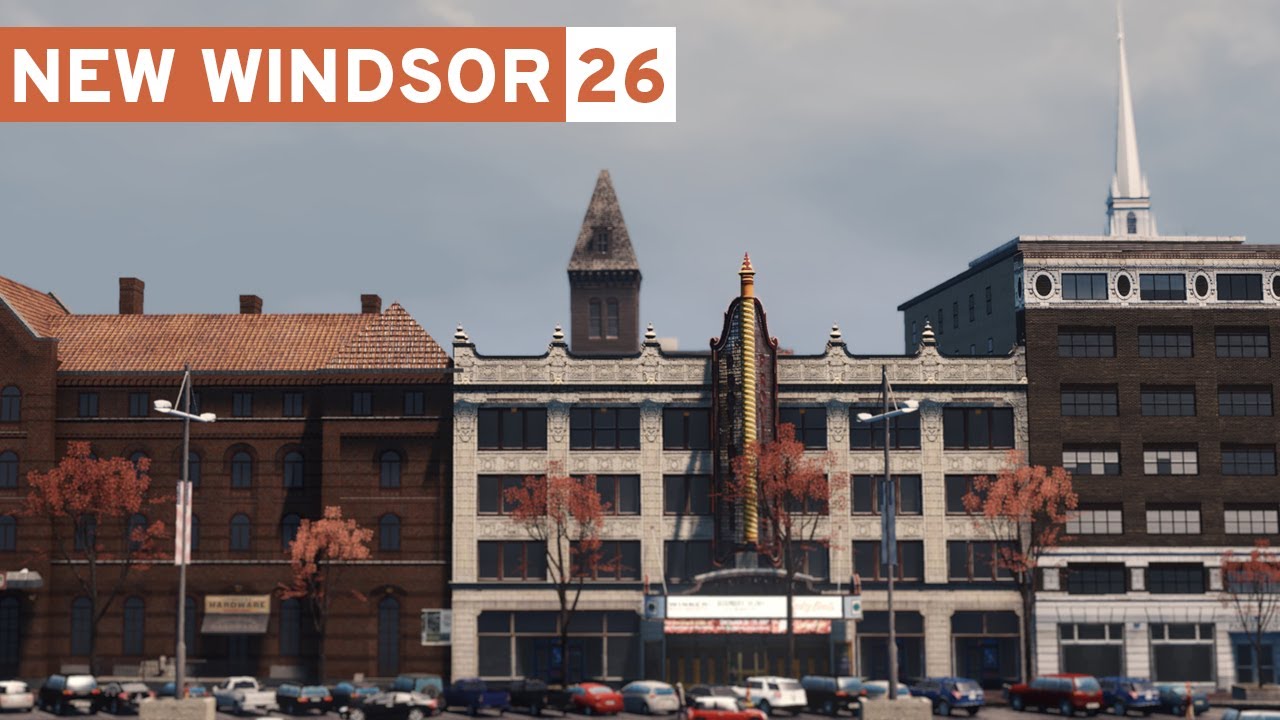 Old Downtown - Cities Skylines: New Windsor #26