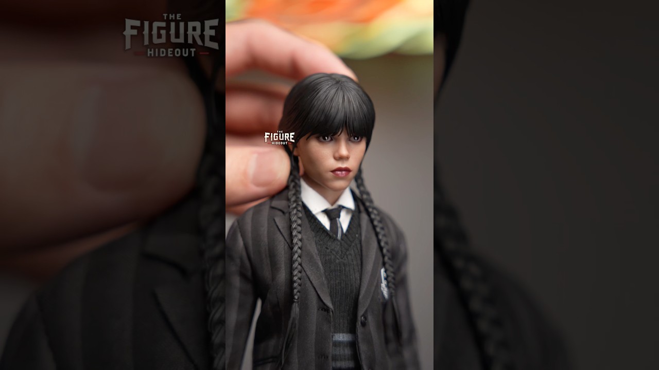 I Got a $310 Wednesday Addams Figure🤯 #unboxing #hottoys #actionfigures #toys #wednesday