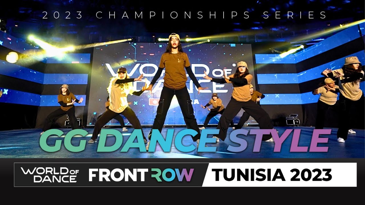 GG Dance Style | 3rd Place Junior Team Division |  FrontRow | World of Dance Tunisia | #WODTN23