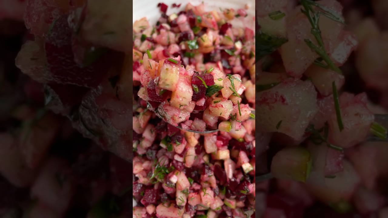 ВКУСНЮЧИЙ, мой любимый салат по деревенски, напоминает ВИНЕГРЕТ #рецепт #пп #салат