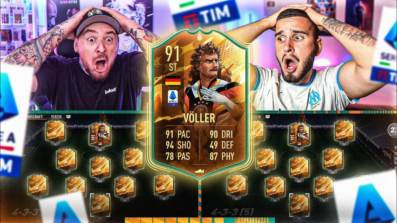 RAUDY RUDI VÖLLER SQUADBUILDER BATTLE 😱🔥 vs @IamTabak   FIFA 23