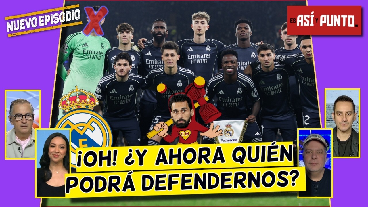 REAL MADRID se OLVIDA DE LALIGA, sin COURTOIS, se METE en MODO CHAMPIONS | Es Así y Punto