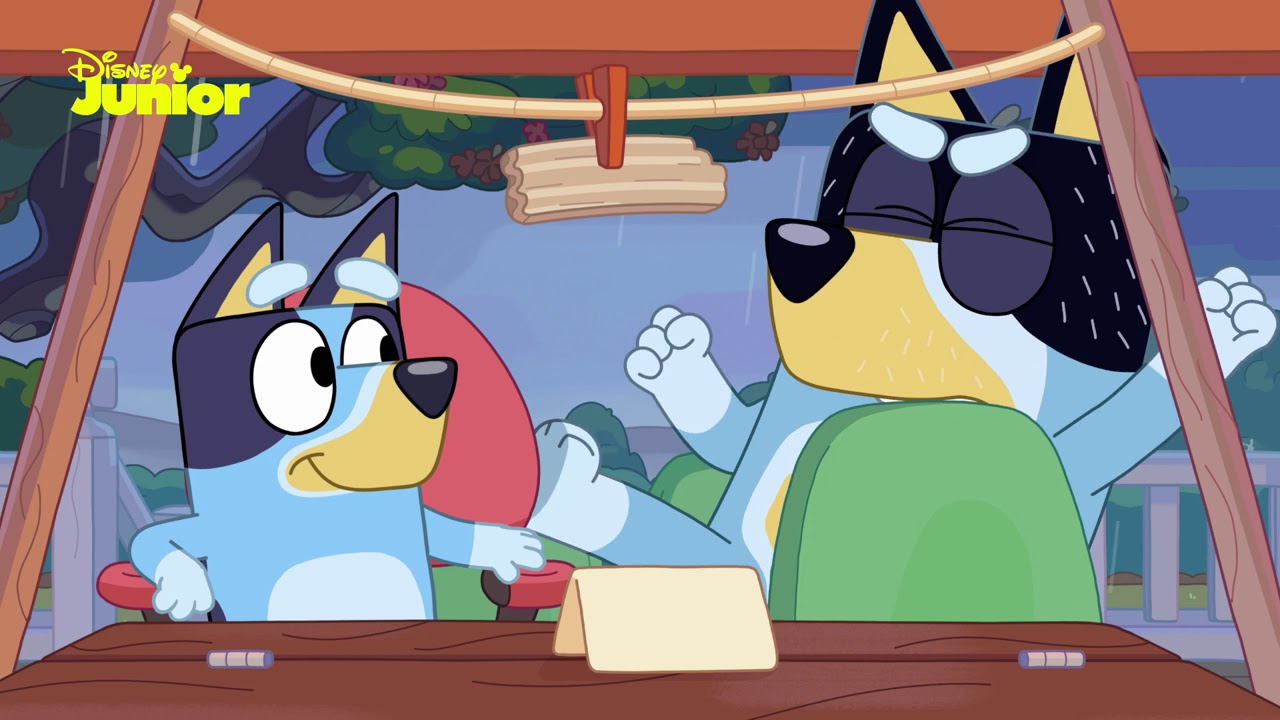 Bluey The Taxi Driver 🚕 | Bluey 💙 | Disney Junior Arabia