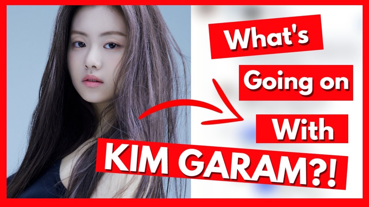 The whole situation with Kim Garam #Kimgaram #Lesserafim #kpop