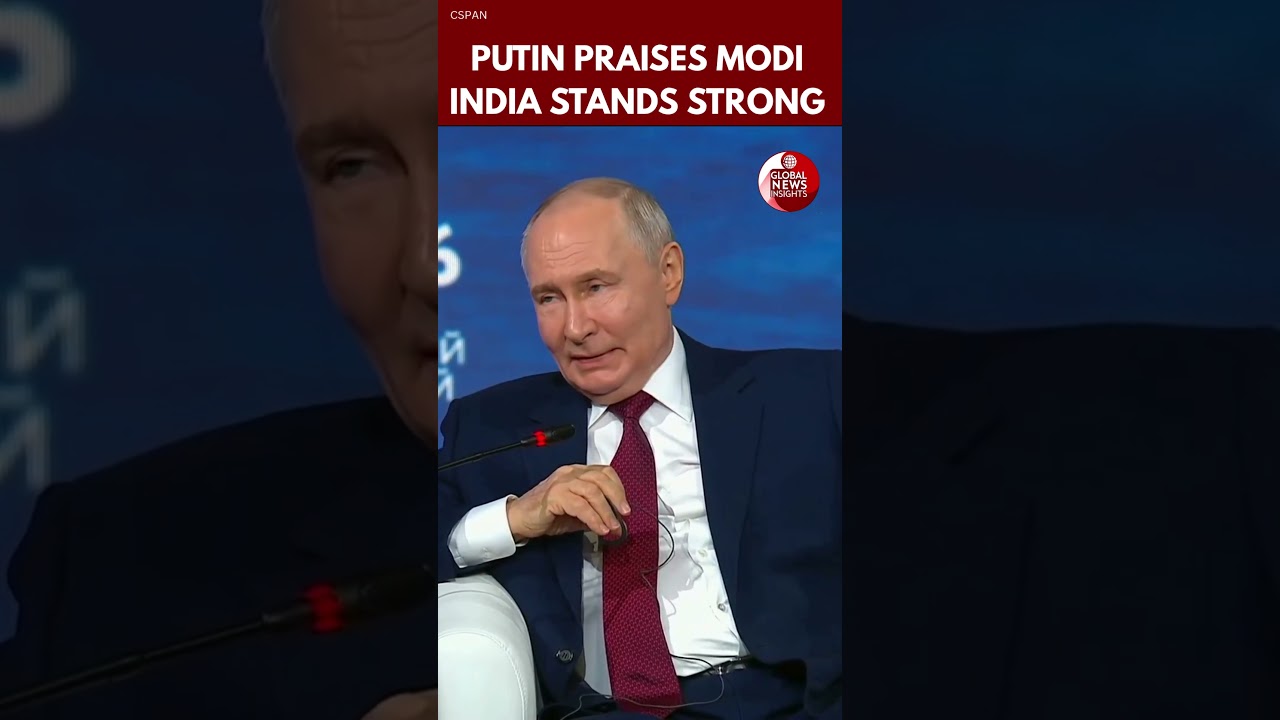 Putin Praises Modi's Leadership, Says India Acts as a Sovereign Nation