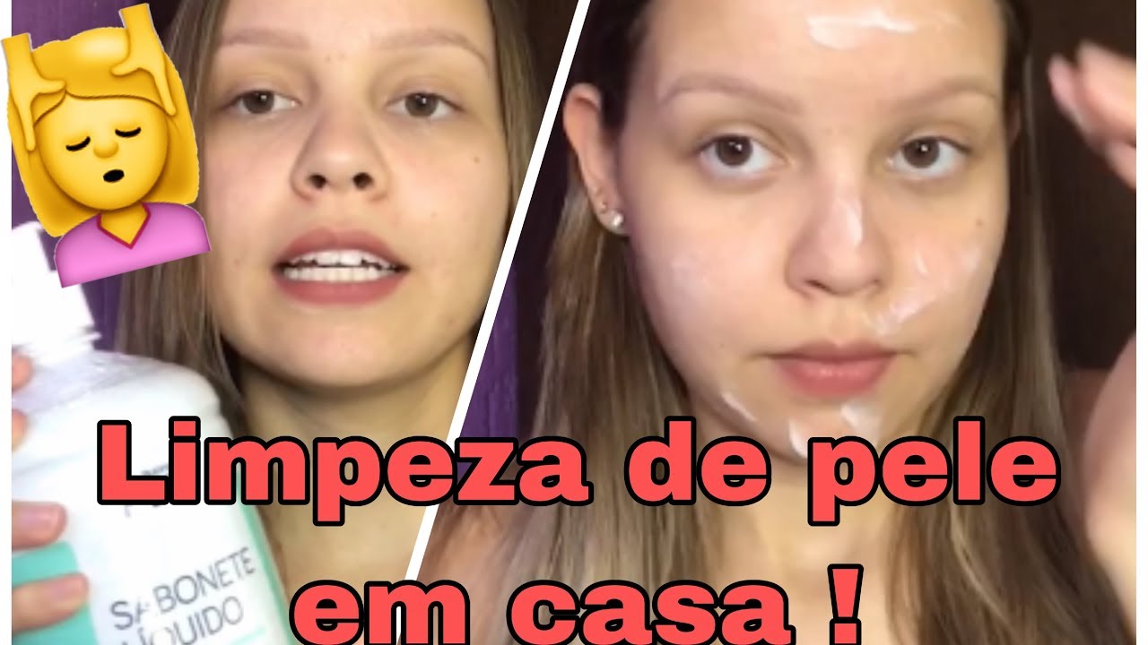 LIMPEZA DE PELE SUPERFICIAL | EM CASA !