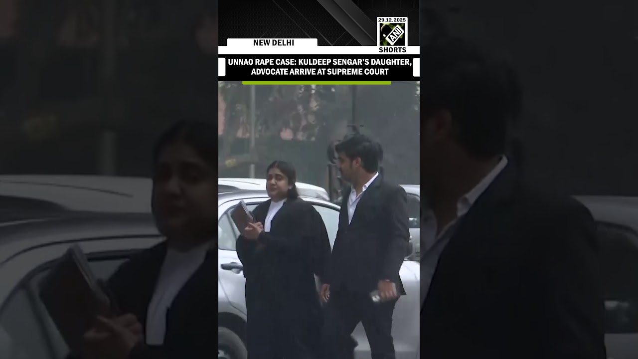 Unnao Rape Case: Kuldeep Sengar&rsquo;s daughter and his advocate arrive at the Supreme Court