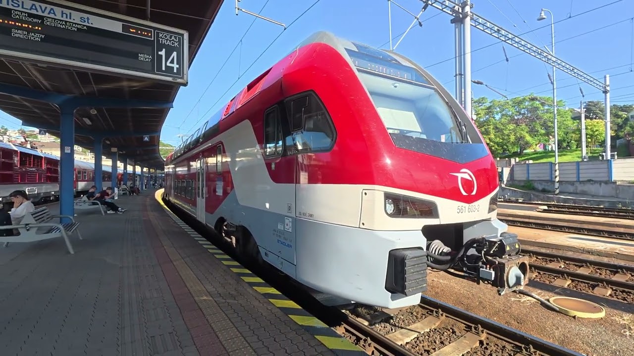 Vlaky Bratislava hlavná stanica | LÉTO 2025