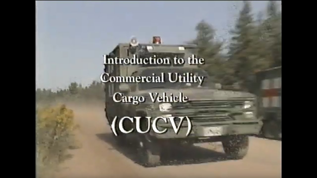 Canadian Forces - Mobile Support Equipment: Commercial Utility Cargo Vehicle (CUCV)