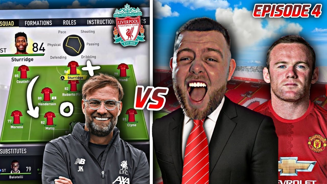 Can WE beat LIVERPOOL?? DELVEY FIFA 17 career mode!