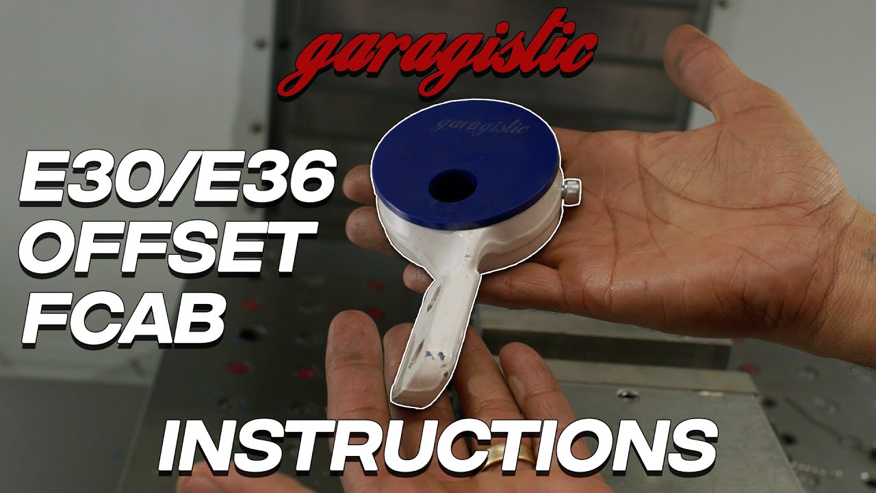How to Install Offset Front Control Arm Bushing in your BMW E30/E36 | Installation Instructions